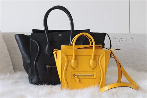 celine luggage price|Celine luggage tote size comparison.